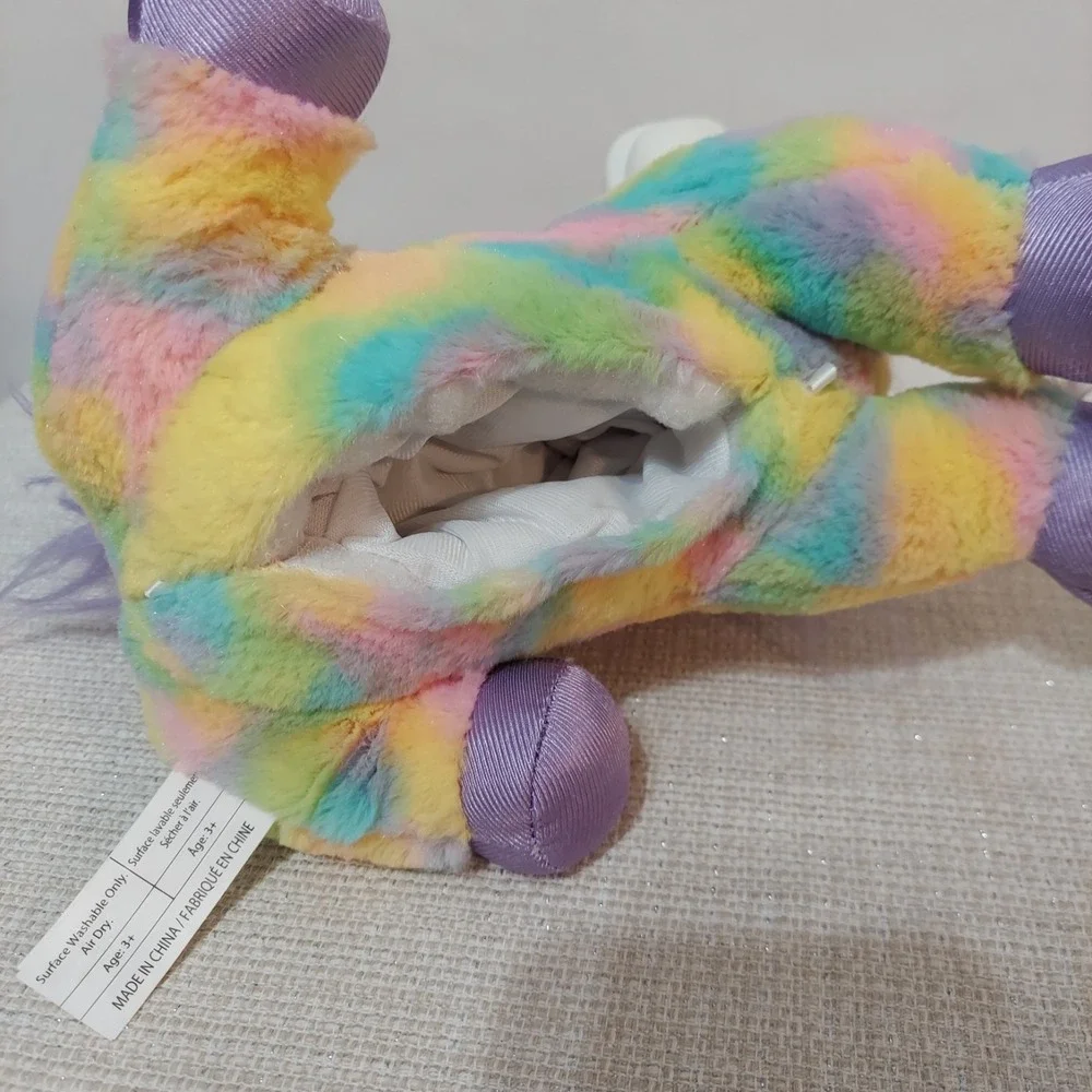 2017 Unicorn Surprise Plush Pastel Tie Dye Mom 2 Babies Pastel Stuffed‎ Doll 10